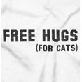 thumbnail image 2 of Free Hugs for Cats Cute Pet Lover Women's Plus Size Graphic Tee Brisco Brands 2X, 2 of 5