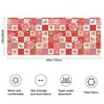 thumbnail image 3 of Pioneer Flower Floral Print Pattern Bathroom Rugs Mat, Non Slip Microfiber Bathroom Rug with Rubber Backing, Soft Mats for Bathroom Floor Tub Shower, 24"x60", 3 of 5