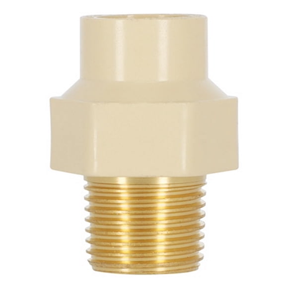 adaptador macho 1/2 pulgada beige b&k