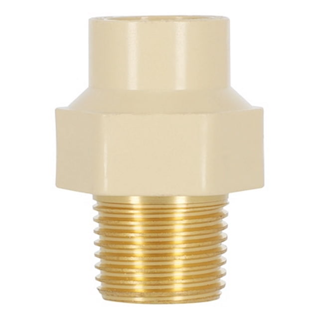 adaptador macho 1/2 pulgada beige b&k