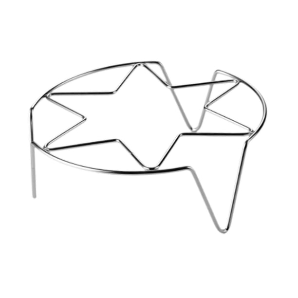 Cesta para cocinar huevos, bandeja para cocinar huevos al , accesorios para ollas, soporte para huevos, olla para huevos reutilizable, soporte Estrella de pie alto