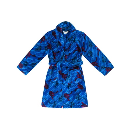 Plush Printed Robe (Little Boy & Big Boy)