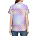 thumbnail image 7 of Wukai Fish Scale1 Youth Unisex Short Sleeve T-Shirt for Boys, Girls, Teens, and Kids-X-Small, 7 of 7