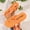 Orange, variant on Womens Comfortable Flip Flops with Strap Cushioned Arch Support Sandals Casual Beach Shoes Yellow 7.5(40)