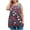 Shirts-Red, variant on Gamivast Tank Tops for Women Plus Size Palm Tree Gradient Print Round Neck Sleeveless Loose Fit Breathable Shirts Summer Beach Vacation Tops