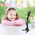 thumbnail image 3 of JLFNYA Easter Sculpted Bunny Collection, Resin Easter Bunny Figurines, Easter Decorations for Home, Home Office Bookshelf Desktop Ornament, 3 of 8