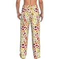thumbnail image 3 of Xecao Colorful Leaves Men's Straight Lounge Pajama Pants: The Ultimate in Comfortable Sleepwear, 3 of 9