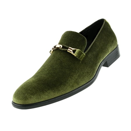 

Amali Aller Slip On Smoking Slippers Men s Tuxedo Velvet Dress Shoe Loafers