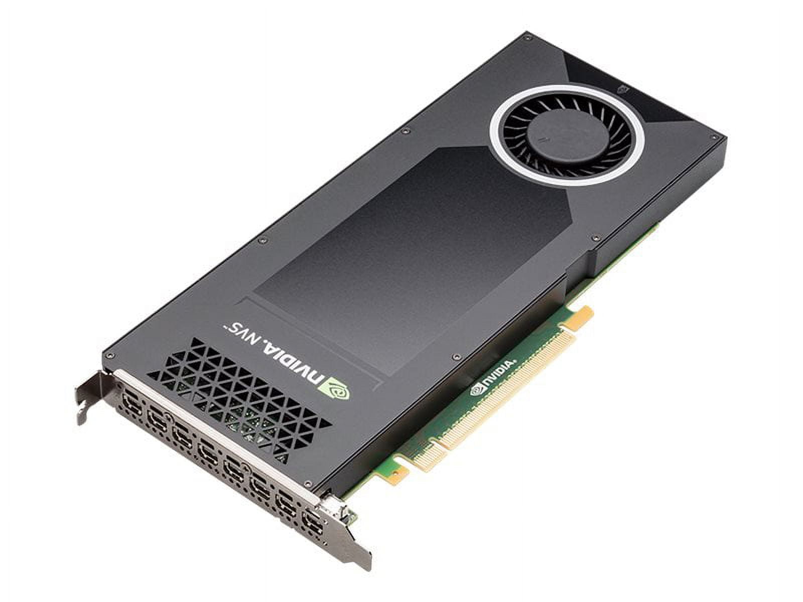 NVIDIA NVS 810 - Graphics card - 2 GPUs - NVS 810 - 4 GB DDR3 - PCIe 3.0 x16 - 8 x Mini DisplayPort