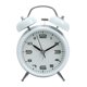 thumbnail image 1 of Reloj despertador ruidoso de 4 pulgadas para personas que duermen profundamente, silencioso, sin tictac, con luz de fondo nocturna, funciona con pilas, 1 of 7