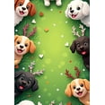 thumbnail image 5 of LUUFILx Cute Puppy Banner Backdrop for Kids Party Decoration Photography Props Baby Shower Lawn Event Background Daisy Dog Theme Wall Decor, 5 of 9