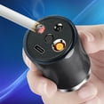 thumbnail image 5 of CASAFUN Arc Lighter Waterproof and Windproof Flameless Electric Torch Lighter Rechargeable USB Lighter for Candle, Cigarette/Cigar, Survival, Camping, BBQ Grill, Backpacking, Hiking, 5 of 6