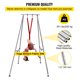 thumbnail image 3 of Marco de Yoga Aéreo VEVOR 68lbs 551lbs/250kg Cinturones de Seguridad Rojo Vino, 3 of 9