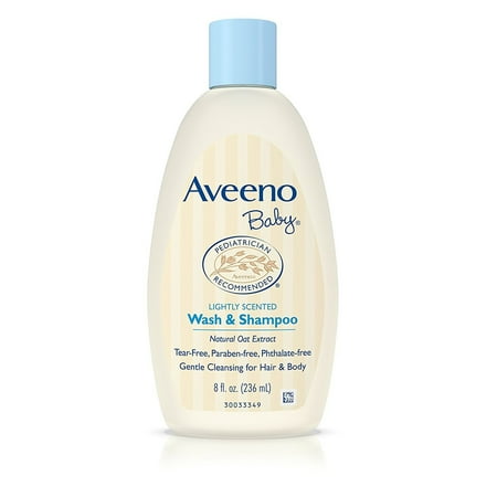 Aveeno Baby, Wash & Shampoo, 8 fl oz