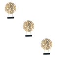 thumbnail image 3 of maskred Contemporary Nordic Home Office Desktop Decor with Iron Accessories Gold L 3Set, 3 of 6