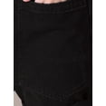 thumbnail image 5 of Mono de mezclilla sin mangas para mujer INSPIRE CHIC, pantalones cortos casuales y holgados con bolsillos, color negro M, 5 of 5