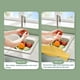 thumbnail image 4 of De Silicona Para Fregadero, Protector Contra Salpicaduras, Para Fregadero De Cocina, Lavabo De Baño Kearding HA045271-01, 4 of 5