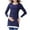 Dark Blue, variant on Diufon Women's Maternity Knitted Tops Cotton Soft Long Sleeve Nursing Shirts Casual Breastfeeding Blouse