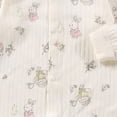 thumbnail image 6 of Gibobby Infant Newborn Baby Girls Clothes Soft Rompers 3 6 9 12 18 24Months 2T Long Sleeve Onesie Sleepwear Infant Baby Fall Winter Clothes(6-9 Months,Beige), 6 of 7