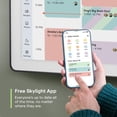 thumbnail image 5 of Skylight Calendar Max: 27-Inch Smart Digital Calendar & Chore Chart, Family Organizer with Interactive Touchscreen Display – Wall Mountable in Portrait or Landscape, Shadowbox Black Frame, 5 of 9