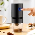 thumbnail image 4 of Electric Coffee Grinder Cafe Automatic Coffee Beans Mill Espresso Coffee Machine Maker for Home Travel Portable USB Rechargeable black, 4 of 5