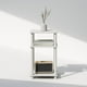 thumbnail image 4 of Mesa auxiliar Furinno Just Turn-Tube de 3 niveles, blanco/blanco, 4 of 6