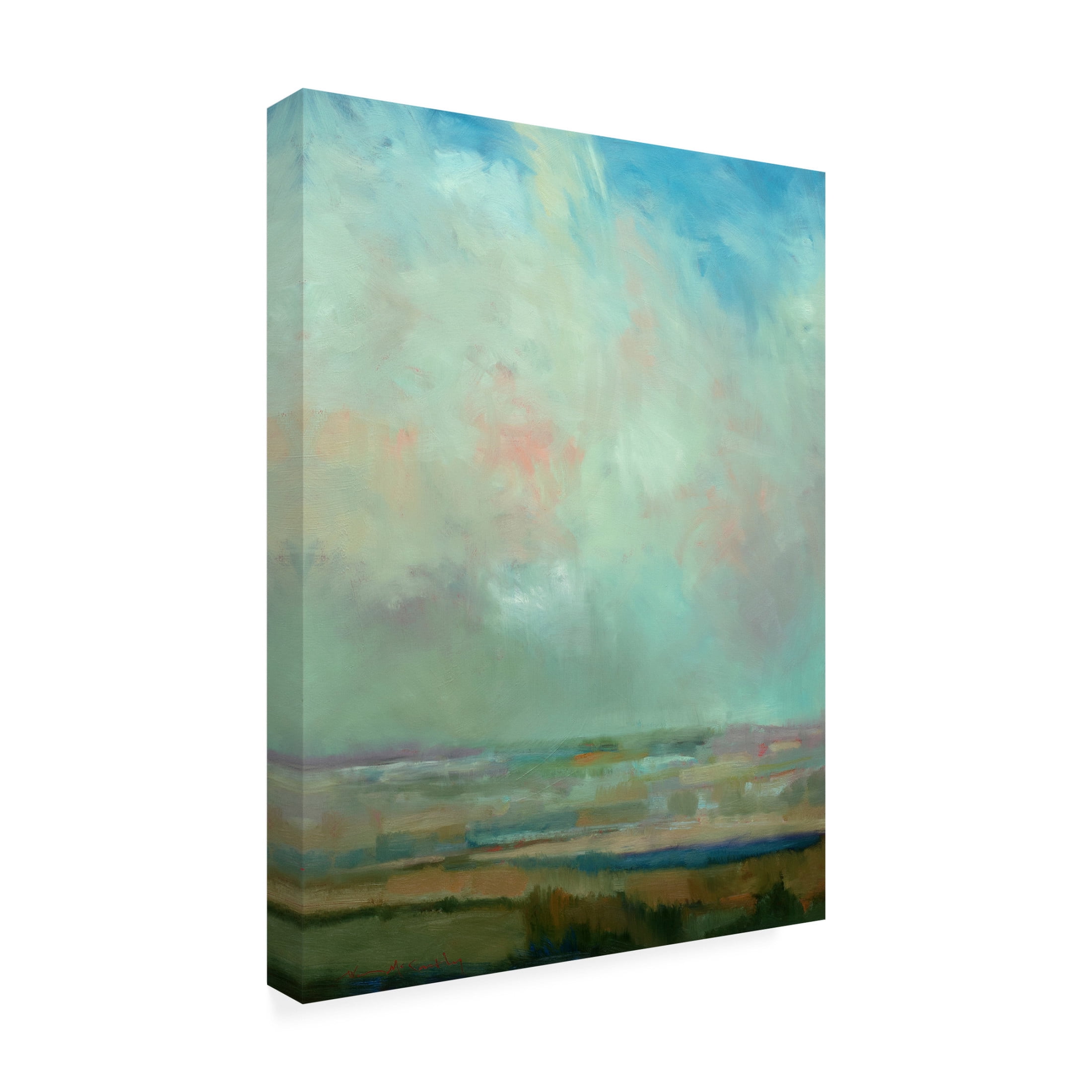 Canvas Wall Art - William McCarthy 'Morning Dew' Wall Art for Living Room, Bedroom, or Office Décor by Trademark Fine Art - 14 x 19 Inches