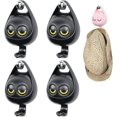 thumbnail image 1 of 4pcs Creative Cute Wink Cat Hooks, Animal Wall Hooks, Cat Key Hook, Self-adhesive Cat Waterproof Towel Hook Creative Cat Hanger, 1 of 1