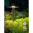 thumbnail image 2 of 12 Pack 5CCT Low Voltage LED Landscape Pathway Light, Outdoor Lawn Lights, IP65 Waterproof, 12-24V AC/DC 5W, 2 of 4