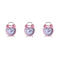 thumbnail image 4 of Naiovety Corazón Campana Despertador Luz Nocturna Relojes Digitales Chicas Retro Type2 NO2, 4 of 6