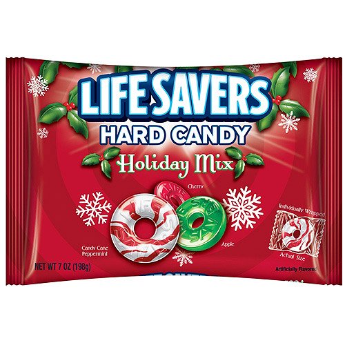 Life Savers Hard Candy Holiday Mix, 7 Oz.