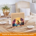 thumbnail image 5 of Kangaroos Hoodie Napkin Holder for Table Clear Napkin Stand Paper Holder Acrylic Organizer Dispenser Napkins for Dinner Kitchen Restaurant Room, 5 of 8
