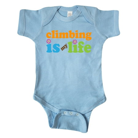

Inktastic Climbing is My Life Gift Baby Boy or Baby Girl Bodysuit