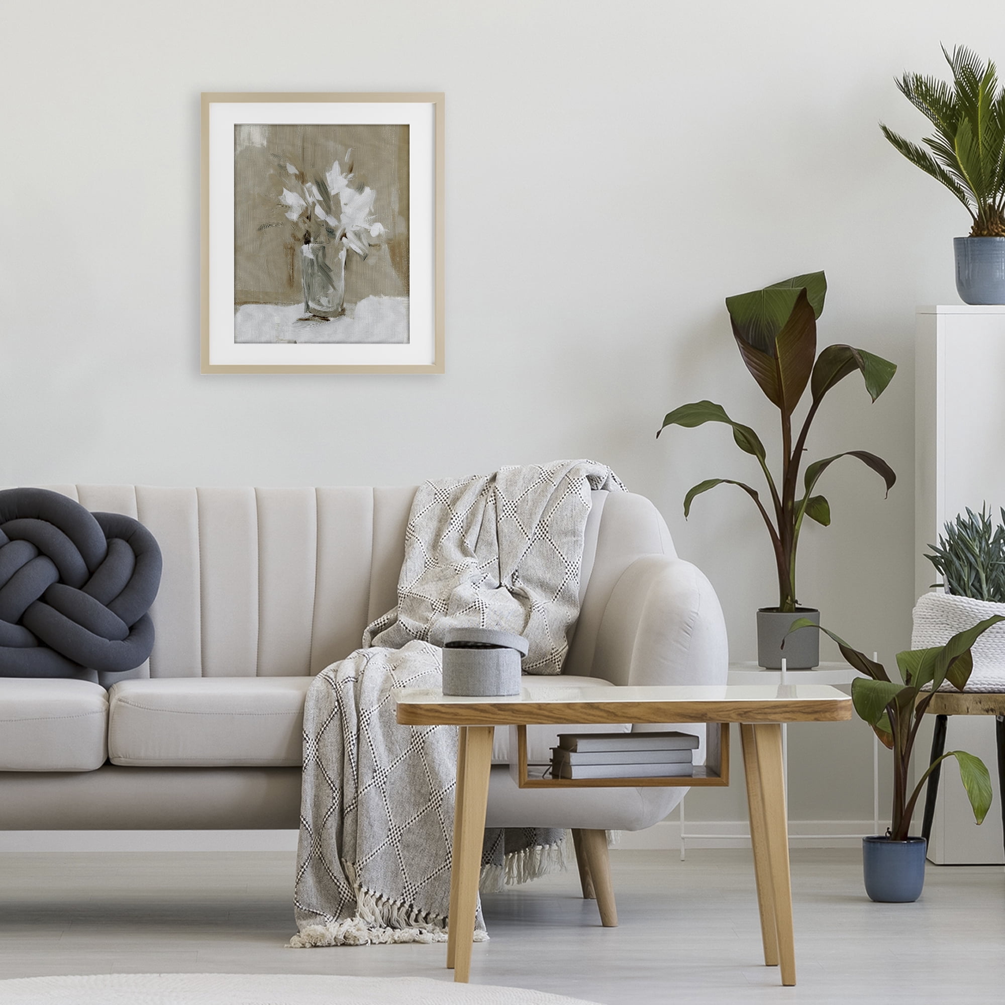 Stupell Industries Pure Forms Still Life Birch Framed Print Under Glass, design by Svetlana Aleynikova