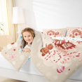 thumbnail image 4 of Homewish Winter Gingerbread Man Full Size Comforter Sets, Merry Christmas Bedding Comforter Set, Teens Kids Boys Girls Reversible Bedding Sets, Luxury Bedroom Decor, 3-Piece, 4 of 8