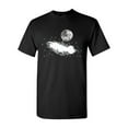 thumbnail image 1 of Lunas Way Milky Way Moon Galaxy BeanePod Artworks Art Funny DT Adult T-Shirt Tee, 1 of 2