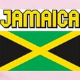 thumbnail image 2 of CafePress - Jamaica Flag Infant Bodysuit - Baby Light Bodysuit, Size Newborn - 24 Months, 2 of 4