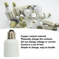thumbnail image 3 of E27 To E40 Light Socket Adapter, Prevents Burning Professional LED Bulb Base Adapter Copper Contacts Heat Resistance 2pcs 110-240V  for LED Bulbs, 3 of 7