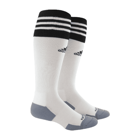 adidas Copa Zone Cushion 2.0 Socks (White/Black) (Best Adidas Soccer Socks)
