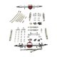 thumbnail image 3 of Accesorios para coches RC Kits de montaje delantero y trasero Actualización de chasis Modificado 1:12 Plata, 3 of 9