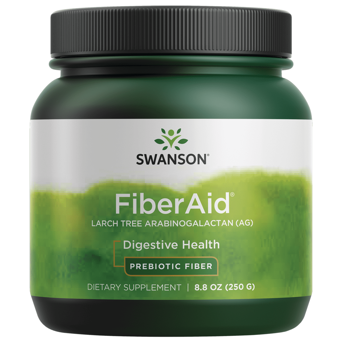 Swanson FiberAid Larch Tree Arabinogalactan (AG) Powder Fiber Drink Mix Promoting Digestive