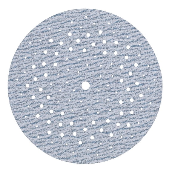 Norton 04034 Sanding Disc, 5 in Dia, 11/16 in Arbor, Coated, P100 Grit, Medium, Alumina Ceramic Abrasive, Spiral