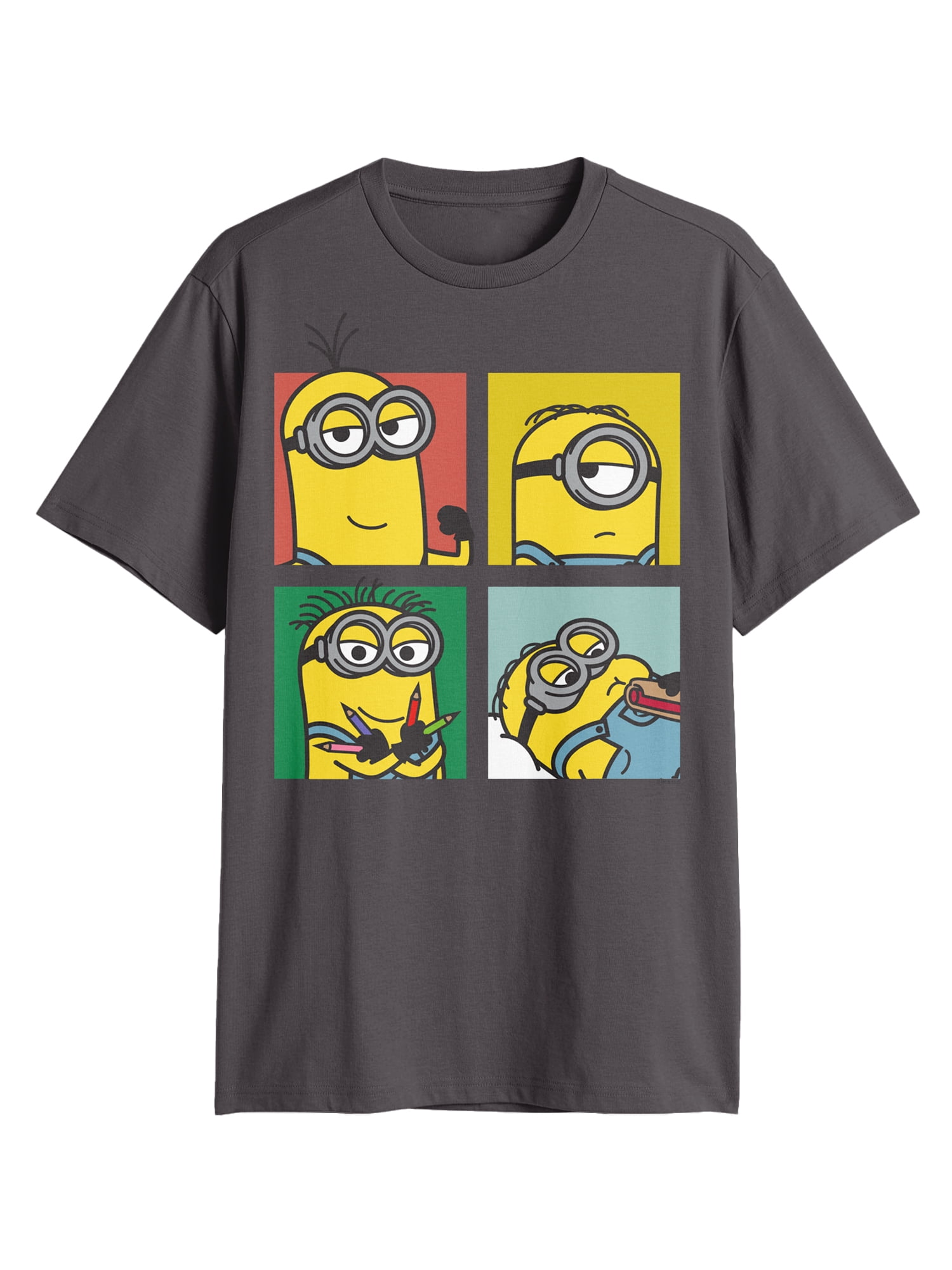 Despicable Me Men's and Big Men’s Minions Graphic Cotton Tee, Sizes S-3XL
