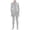 A-Grey187, variant on JAJAHO Kids Halloween Jumpsuit Boys Girls Solid Color High Neck Stretchy Tight Footed Onesie Performance Party Wear