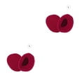 thumbnail image 1 of Jumpingount 1 par de orejeras para invierno, unisex, para ciclismo, senderismo, camping, cálido, para mantener las orejeras sin banda, rojo, L Rojo L 2piezas Jumpingount CBP145632, 1 of 6