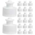 thumbnail image 1 of 25pcs Replaceable Bottle Caps Push Pull Replacement Bottle Caps Reusable Bottle Lid, 1 of 4