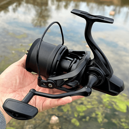 Max Drag 44lbs Power Spinning Fishing Reel Hot Sale 6+1 Ball Bearings 4.8:1 Gear Ratio Fishing Reel Bass Pike Fishing Line Spool
