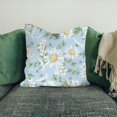thumbnail image 3 of Throw Pillow Cover Daisy Floral Blue Wild Flowers Home Decor Pillowcase for Sofa 18x18 Inches, 3 of 6