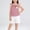 Pink, variant on Girls Summer Outfit Sets, Sleeveless Fashion Two-piece Casual Tops and Shorts Set Pink Size 7-8 T