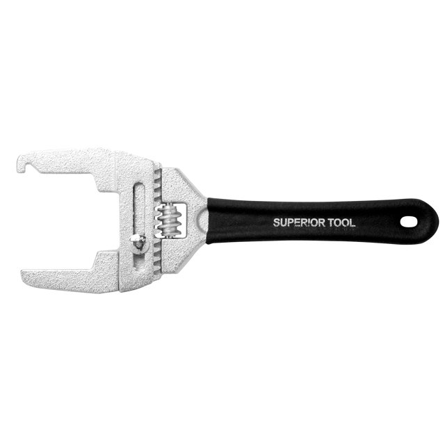Llave combinada ajustable Superior Tool de 2,5 a 7,5 cm